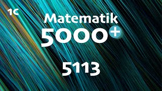 Matematik 5000 1c 5113 matte 1c [upl. by Oretna]