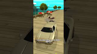 IF YOU HIT NPCS WITH A CAR IN GTA GAMES [upl. by Redla]