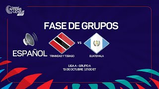 Liga de Naciones Concacaf 202324  Trinidad y Tobago vs Guatemala [upl. by Alikahs]