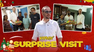 Suprise visit from Aashan  Kerala Blasters  Kravinindia  FanSurprise [upl. by Joanne572]