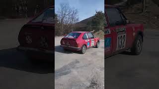 Alfasud Ti au col du Reychasset Rallye MonteCarlo historique 2024 [upl. by Clarence503]