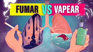 Fumar VS Vapear  ¿Cuál es Peor ☠️ [upl. by Stuart]