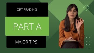 OET Reading Part A Tips and Tricks  Top tips [upl. by Uhej]