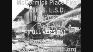 Chicago Fire Dept McCormick Place 511 Alarm 1161967 AUDIO ONLY [upl. by Ahsieat750]