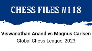 Viswanathan Anand vs Magnus Carlsen • Global Chess League 2023 [upl. by Regan]