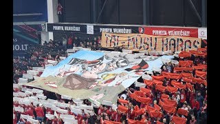 Rytas Ultras choreo vs Žalgiris 20180211 [upl. by Vharat]