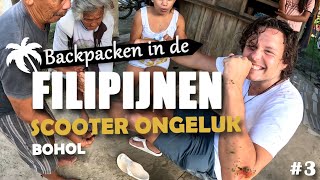 3  ONGELUKJE OP BOHOL  BACKPACKEN IN DE FILIPIJNEN [upl. by Birkle]