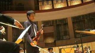 Jun Hong playing Glazunov Violin Concerto in A Minor  1st [upl. by Herahab703]