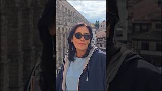 Segovia curiosità sullacquedotto romanotravelspagna shortsvideoshortsfeedyoutube europe [upl. by Nnylsor]