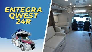 2023 Entegra Qwest 24R  RV Review [upl. by Annauqaj]