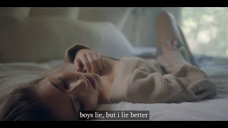 Jada Facer  Boys Lie Official Lyric Video [upl. by Nhguaved]