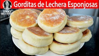 Gorditas de Lechera Esponjosas  VickyRecetaFacil [upl. by Jeremiah]