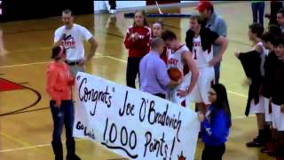 Joe OBradovich  1000th Career Point [upl. by Connors]