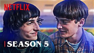 Stranger Things 5 First Look Will Comes Out To Mike [upl. by Aiva650]