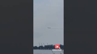 When you are at the River and an A37 Vietnam War Era Jet Does This aviation avgeek shorts [upl. by Alihs]