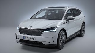 Die Highlights des neuen ŠKODA ENYAQ iV  das Außendesign [upl. by Weisbart548]