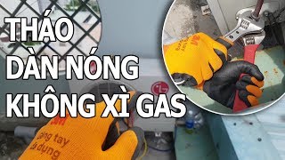 Cách thu hồi gas điều hòa tháo Dàn Nóng [upl. by Brandi]