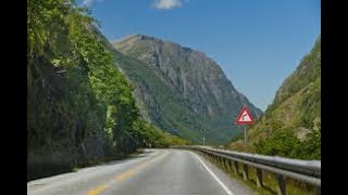 Norway on Coastal Highway  E39 Drive [upl. by Nasaj]