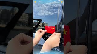 National flag reflective stickers car stickers [upl. by Neoma571]