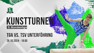 TG Allgäu vs TSV Unterföhring  3 Bundesliga Kunstturnen  Deutsche Turnliga [upl. by Ardeid286]