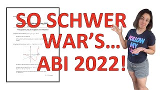 🤯😩😭 So schwer war das ABI 2022 in NRW  Aufgaben und Lösungen Abitur OHimi  Rekonstruktion Klausur [upl. by Romona594]