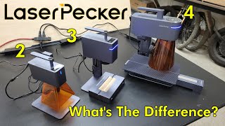 LaserPecker 2 3 amp 4 Explained  Which Engraver Is Best For YOU [upl. by Rea]