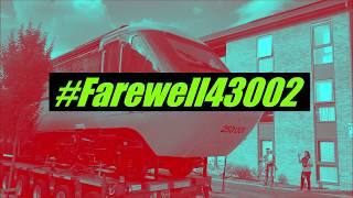 Great Western Railway 43002 Farewell at STEAM Swindon HD [upl. by Varhol]