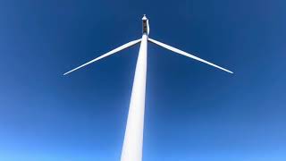 Visiting the Greenwich Wind Farm near Ouimet Canyon in Dorion [upl. by Raual98]