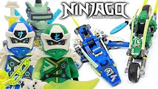 LEGO Ninjago Jay and Lloyds Velocity Racers review 2020 set 71709 [upl. by Stephannie]