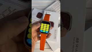 SERIES 9 ULTRA 4G WATCH WITH SIM CARD SLOTApple Watch Ultra Inspired Smart price 3100 [upl. by Etnaled]