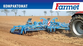 Presowing cultivator Farmet Kompaktomat K 700 PS [upl. by Nomar]