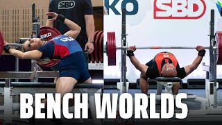 HIGHLIGHTS of the World BENCH PRESS Championships 2024 [upl. by Aicercul]