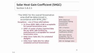 ASHRAE Standard 901 2010 Part II  Envelope Provisions [upl. by Aramal]