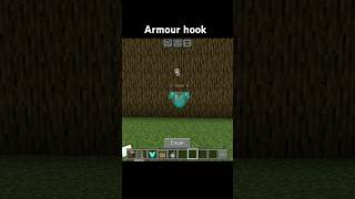 😲Minecraft armour hook viral shorts minecraft [upl. by Philina]