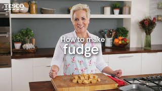 How to Make Fudge  Tesco [upl. by Hanikehs990]