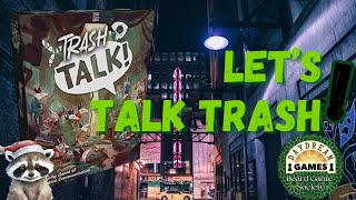 Lets Talk Trash Daydream Games Board Game Society Review [upl. by Midian755]