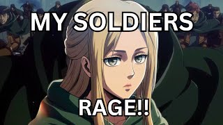 Erwin Smiths Final Charge Speech  FEMALE VERSION  Attack On Titan [upl. by Yanahc]