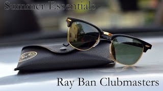 Summer Essentials Ray Ban Clubmaster [upl. by Gothard896]