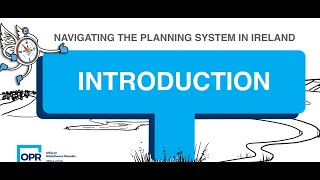 Navigating the Planning System in Ireland Introduction [upl. by Neetsirhc173]