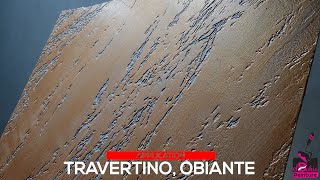 Travertino Obiante Meteore 10  EL Bahia Peinture [upl. by Batha418]