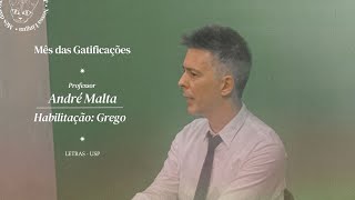 Entrevista  Professor André Malta [upl. by Etnud297]