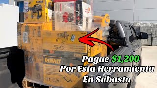 🔴De Nuevo Compré Herramienta Dewalt En La Subasta🔴 [upl. by Yracaz867]