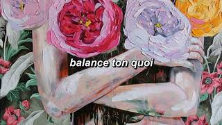 Angèle  Balance ton quoi Lyrics  English Sub [upl. by Ingaborg]