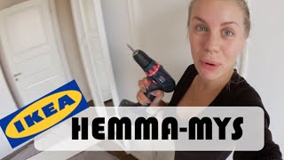 HEMMAMYS amp IKEAMÖBLER  vlog [upl. by Haerle]