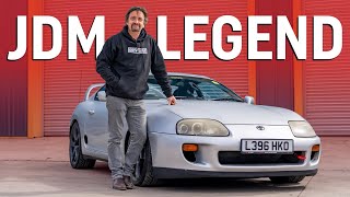 Richard Hammond welcomes the legendary Toyota Supra to The Smallest Cog Ft JimmyBroadbent [upl. by Anaytat]