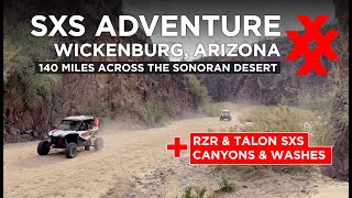 RZR SXS Adventure in Wickenburg Arizona [upl. by Euell]