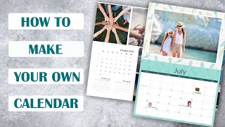 How to Make Your Own Calendar with Photos and Holidays [upl. by Ailad]