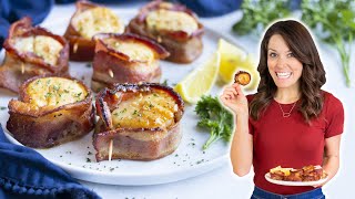 Perfectly PanSeared Bacon Wrapped Scallops [upl. by Aniraz]