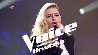 Eni Jurišić “Who’s Lovin’ You”  The Voice of Croatia  Season2  Knockout 1 [upl. by Uokes]