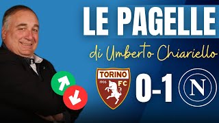 LE PAGELLE di Umberto Chiariello dopo TorinoNapoli 01  CAMPANIA SPORT [upl. by Curson]